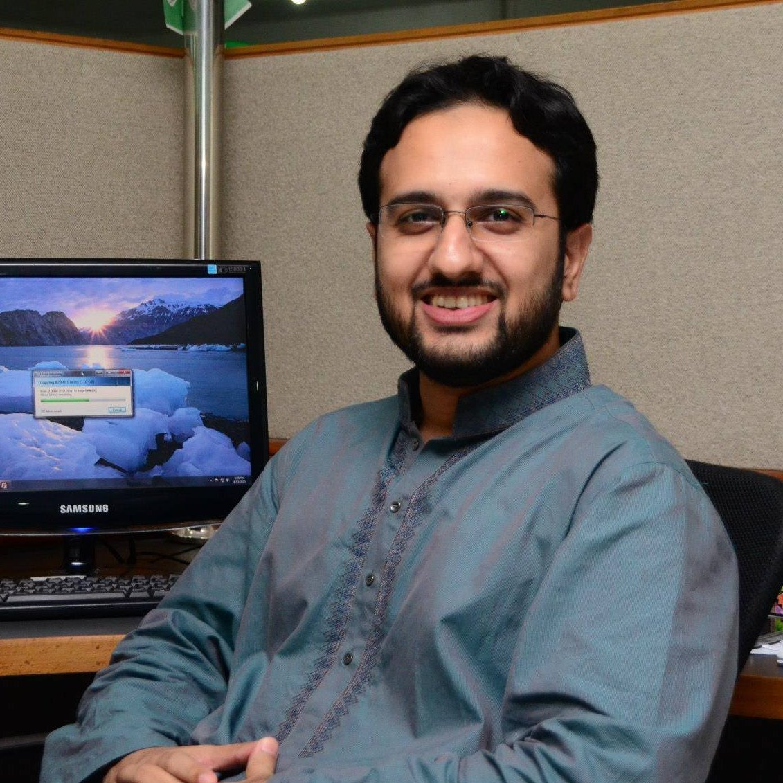 My humble 'cubicle' while I was at Techlogix