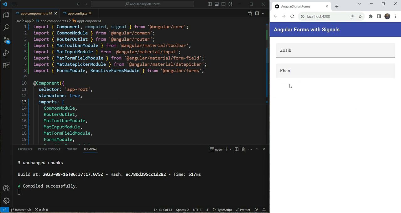 Simple Form Example
